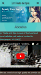 Mobile Screenshot of lvnailspanv.com
